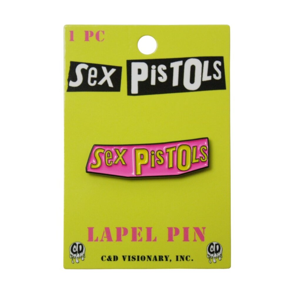 Sex Pistols Enamel Pin - Band Logo 70s British Punk Rock Music Apparel Gift NWT